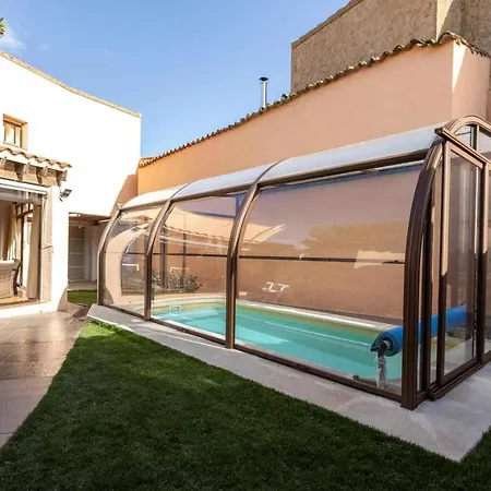 Дом отдыха Casa Ernesto Piscina Climatizada, Porche Y Garaje Самора