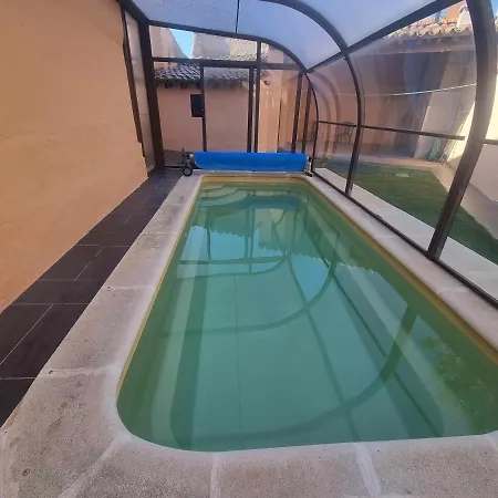 別荘 Casa Ernesto. Piscina Climatizada, Porche Y Garaje サモラ