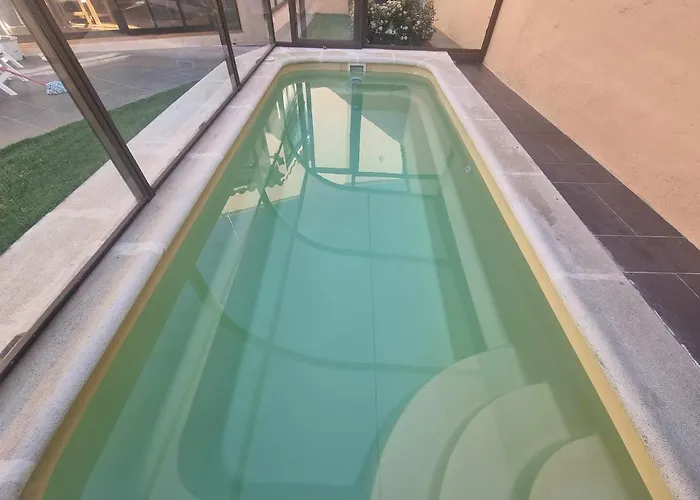 別荘 Casa Ernesto Piscina Climatizada, Porche Y Garaje